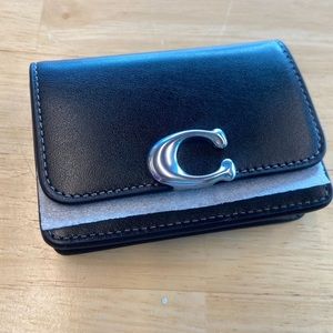 NWT Coach Bandit Card Case Wallet